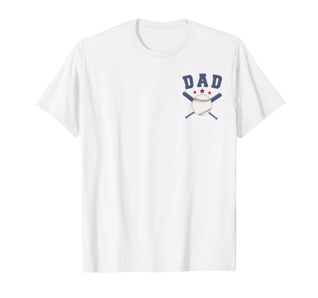 Dad Rookie 1St Birthday Baseball Family T-Shirt - Graphic Print Men Women - T-Shirt, Sweatshirt, Hoodie