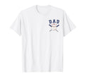 Dad Rookie 1St Birthday Baseball Family T-Shirt - Graphic Print Men Women - T-Shirt, Sweatshirt, Hoodie