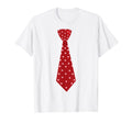 Red Polka Dot Tie Funny Business Casual T-Shirt - Trendy Graphic for Adults - T-Shirt, Sweatshirt, Hoodie
