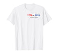 250 Years To Strong Freedom Usa T-Shirt - Unique Graphic Men Women - T-Shirt, Sweatshirt, Hoodie