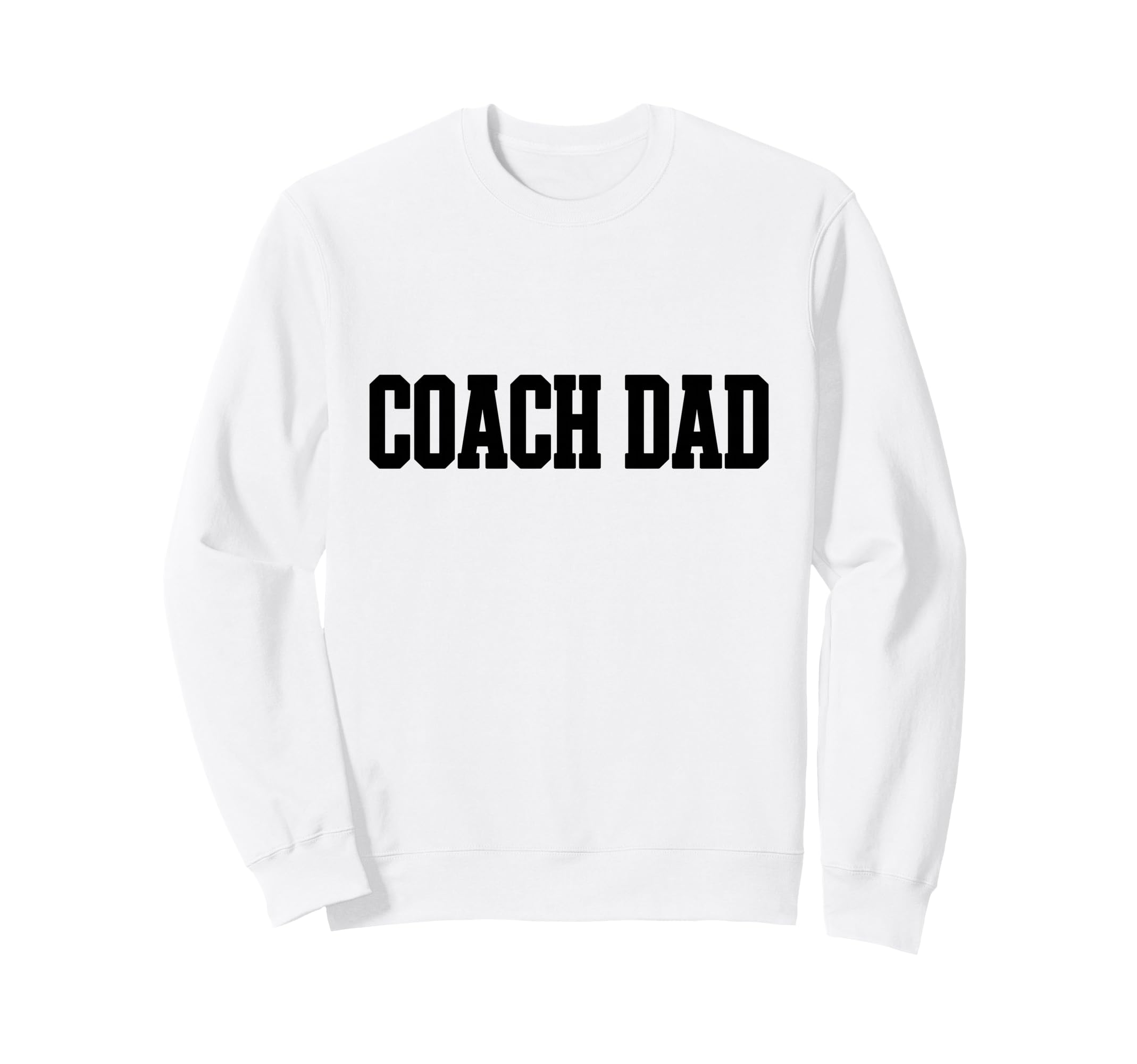 Dad Athletic Sports Father Team Sweatshirt - Minimalist Print Men Women - T-Shirt, Sweatshirt, Hoodie