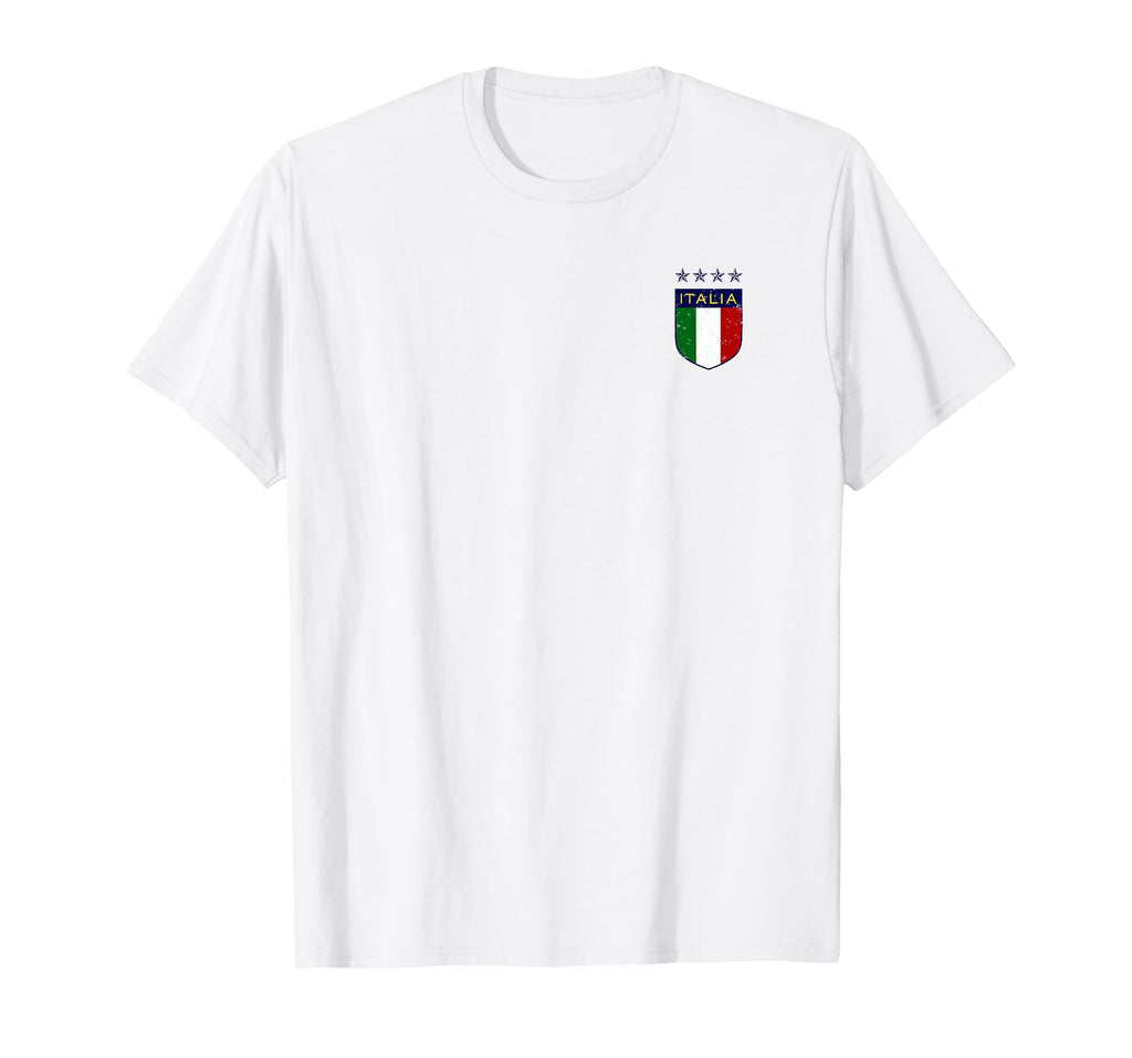 Italia Soccer Double Sided T-Shirt - Streetwear Style for Adults - T-Shirt, Sweatshirt, Hoodie