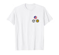 America Flag Soccer Beer Pocket T-Shirt - Fun Novelty Design for Adults - T-Shirt, Sweatshirt, Hoodie
