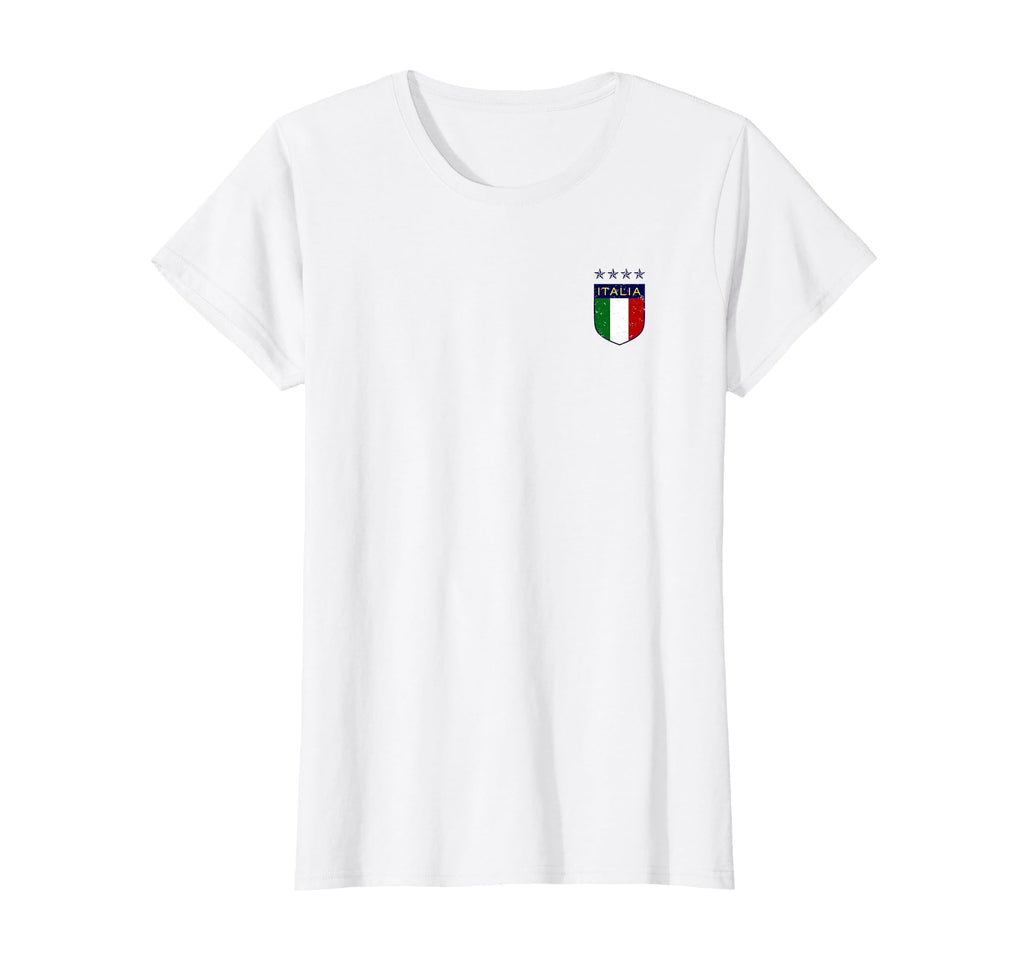 Italia Soccer Double Sided T-Shirt - Aesthetic Graphic for Adults - T-Shirt, Sweatshirt, Hoodie