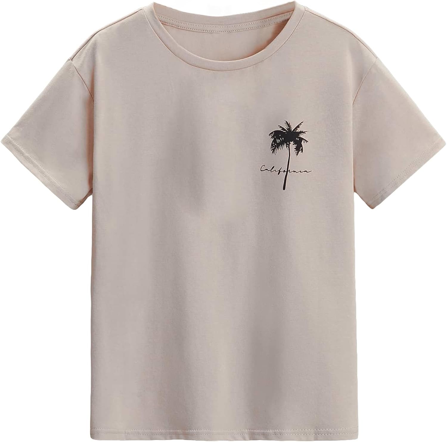 Boy's Graphic Palm Tree Print Short Sleeve Crew Neck - Adult & Kids T-Shirts, Sweatshirts & Hoodies apparel design preview 1