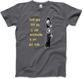 Chaplin's Inspirational Quote (Adults, Kids, Short - Adult & Kids T-Shirts, Sweatshirts & Hoodies apparel design preview 1