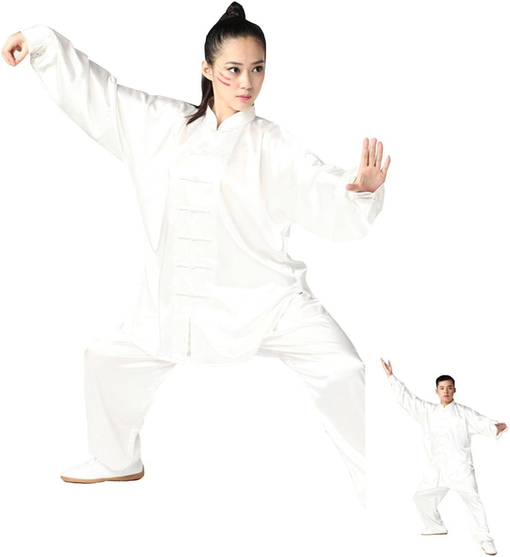 Unisex Korean Silk Tai Chi Uniforms Kung Fu Clothing - Adult & Kids T-Shirts, Sweatshirts & Hoodies apparel design preview 1