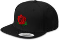 Custom Snapback Hat for Men Flat Brim Hats Red Rose - Adult & Kids T-Shirts, Sweatshirts & Hoodies apparel design preview 1