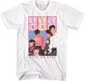 New Kids On The Block Step by Mens White Short Sleeve - Adult & Kids T-Shirts, Sweatshirts & Hoodies apparel design preview 1
