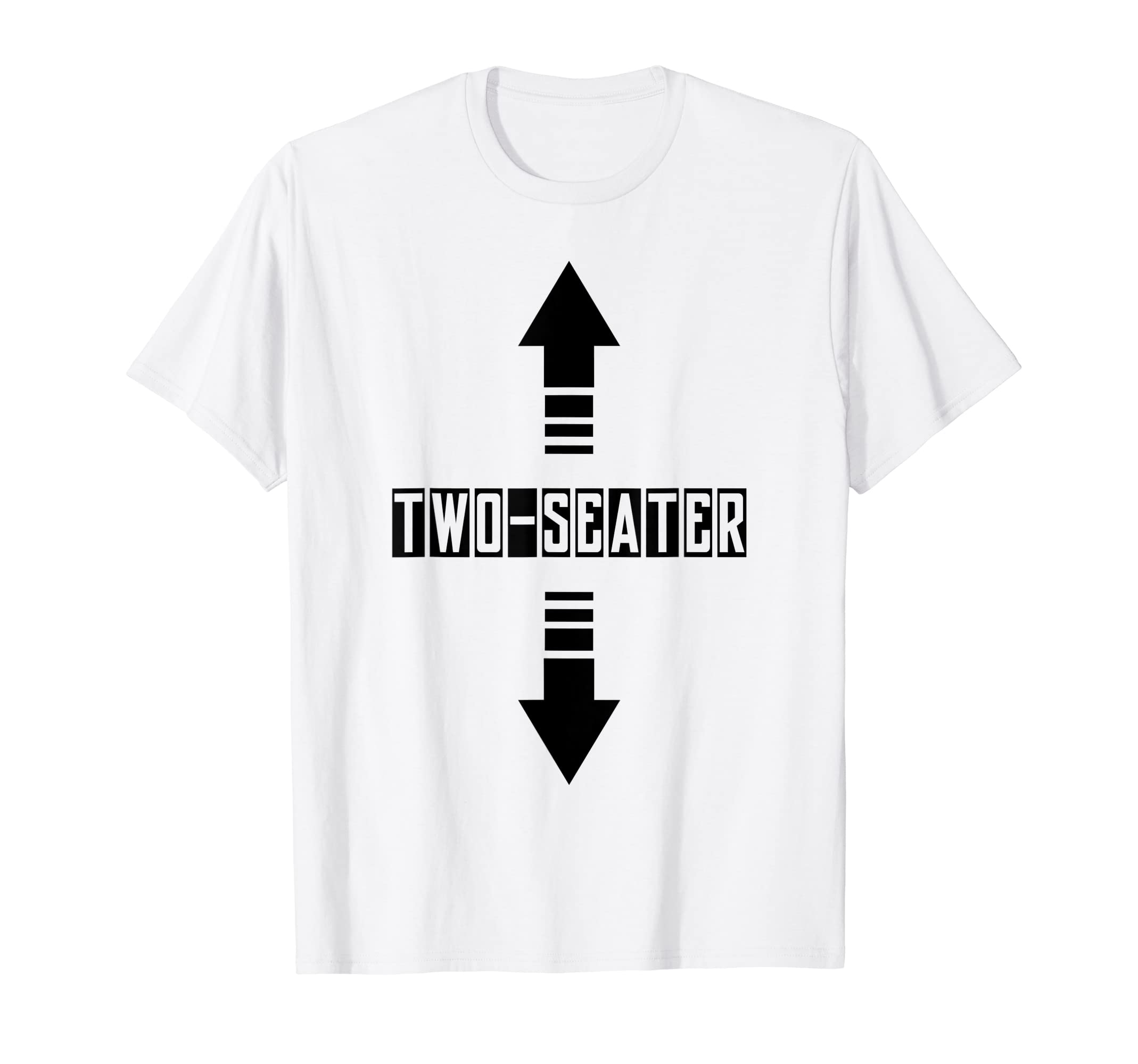 Mens Two Seater Two Seater Funny Dad T-Shirt - Aesthetic Graphic Unisex - T-Shirt, Sweatshirt, Hoodie