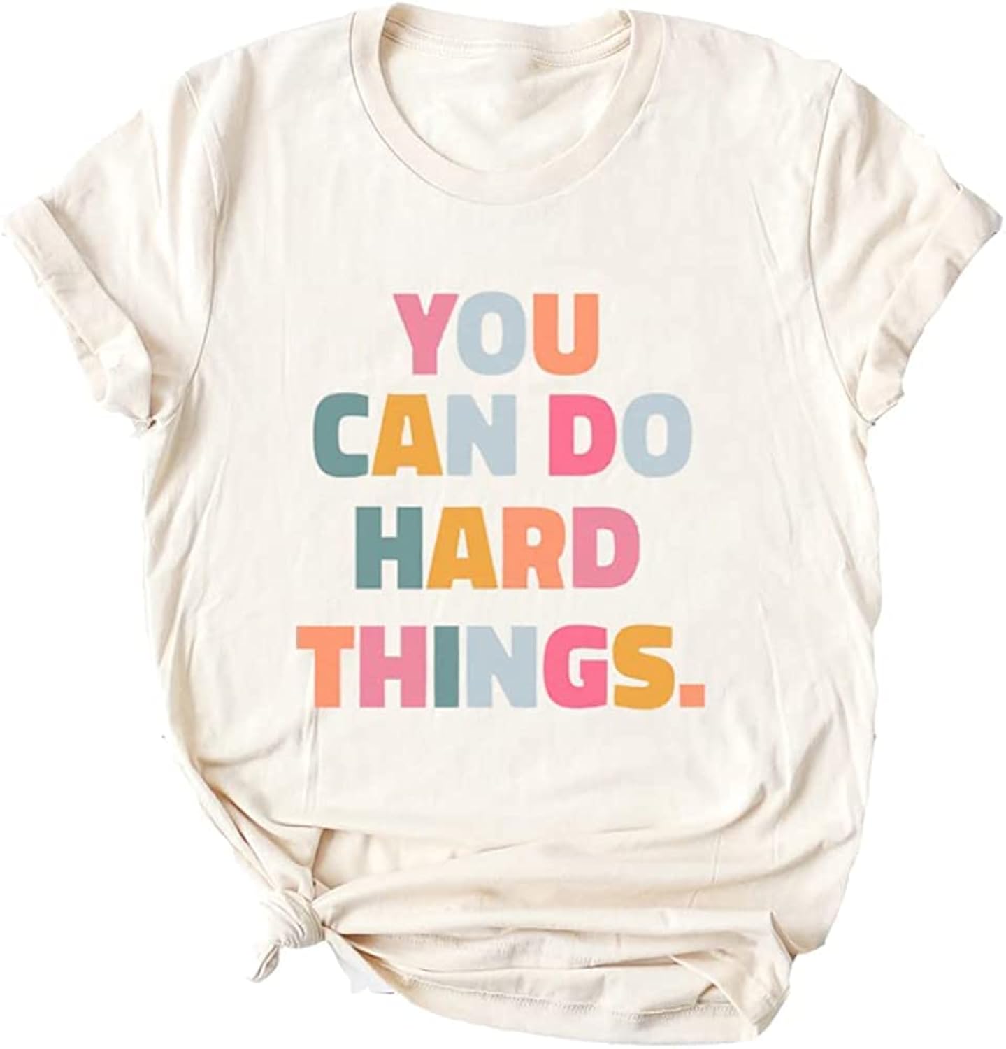You Can Do Hard Things Teacher Womens Let it Be Live - Adult & Kids T-Shirts, Sweatshirts & Hoodies apparel design preview 1