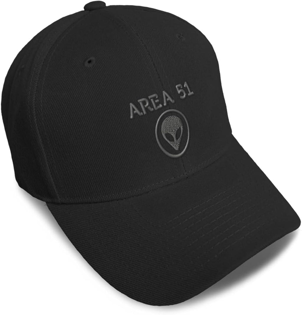 Baseball Caps for Men Women Embroidered Area 51 - Adult & Kids T-Shirts, Sweatshirts & Hoodies apparel design preview 1