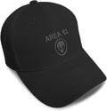 Baseball Caps for Men Women Embroidered Area 51 - Adult & Kids T-Shirts, Sweatshirts & Hoodies apparel design preview 1
