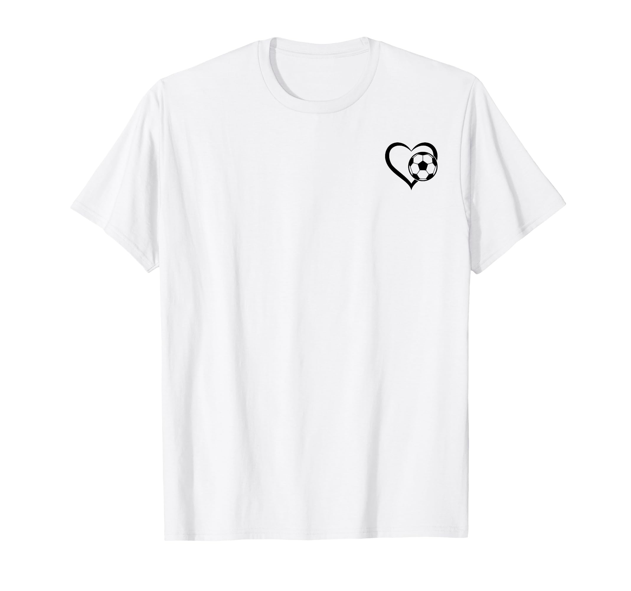 Soccer Heart Soccer Ball Heart Soccer T-Shirt - Streetwear Style Unisex - T-Shirt, Sweatshirt, Hoodie