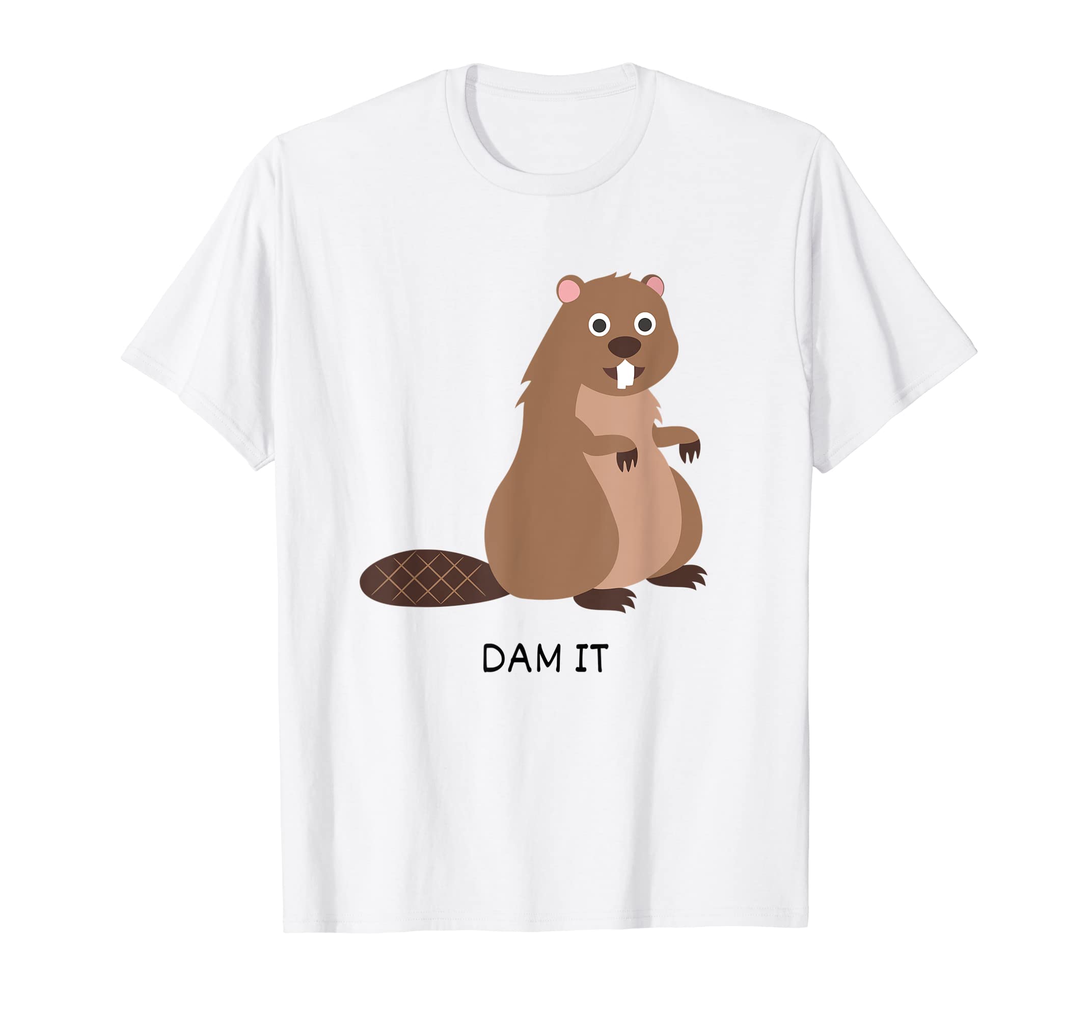 Funny Dam It Beaver Dad Joke T-Shirt - Aesthetic Graphic for Adults - T-Shirt, Sweatshirt, Hoodie