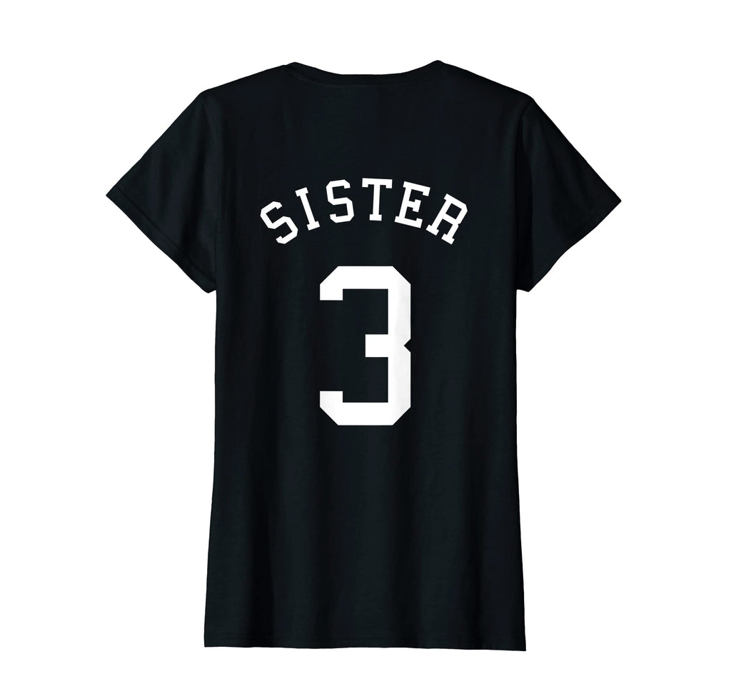 Sister No 3 Football Sis Soccer T-Shirt - Casual Everyday Wear Unisex - T-Shirt, Sweatshirt, Hoodie