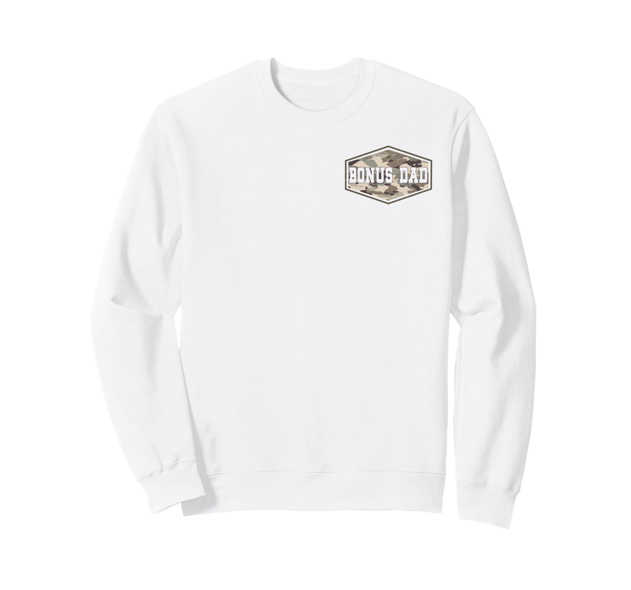 Old School Camo Bonus Dad Pocket Sweatshirt - Graphic Print Unisex - T-Shirt, Sweatshirt, Hoodie