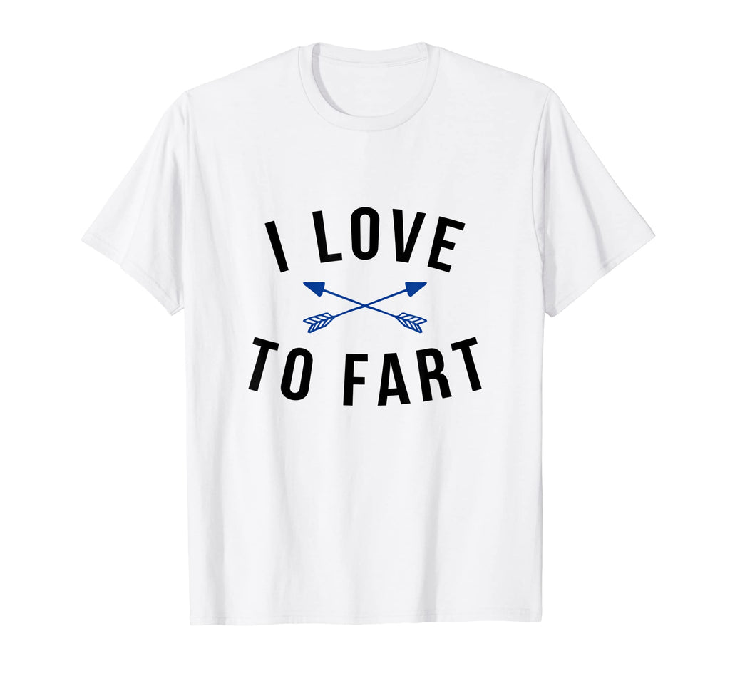 I Love To Fart Joke Birthday Senior Dad T-Shirt - Custom Art Print Unisex - T-Shirt, Sweatshirt, Hoodie