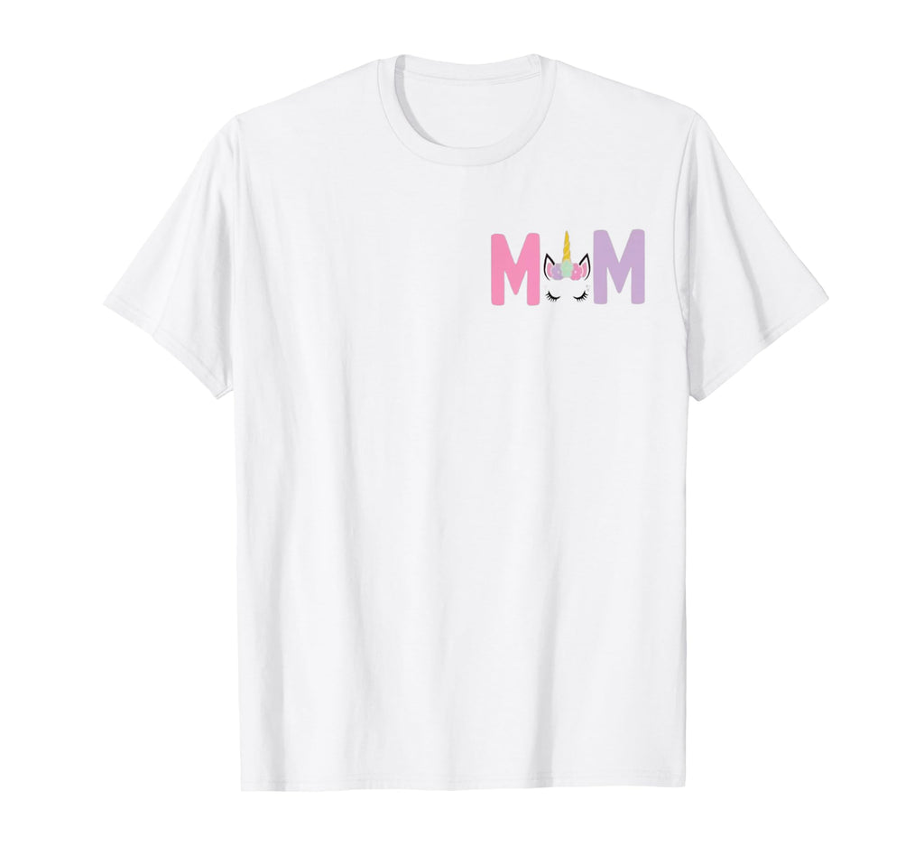 Unicorn Mom First Birthday Family T-Shirt - Graphic Print for Adults - T-Shirt, Sweatshirt, Hoodie