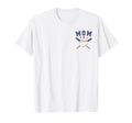 Mom Rookie 1St Birthday Baseball T-Shirt - Casual Everyday Wear Men Women - T-Shirt, Sweatshirt, Hoodie