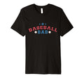 Mens Baseball Dad T-Shirt - Custom Art Print Men Women - T-Shirt, Sweatshirt, Hoodie