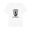 Army Dads I Fight My Family Military T-Shirt - Graphic Print Men Women - T-Shirt, Sweatshirt, Hoodie
