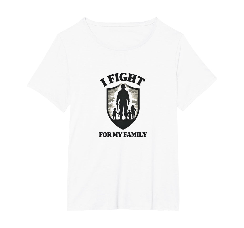 Army Dads I Fight My Family Military T-Shirt - Minimalist Print Men Women - T-Shirt, Sweatshirt, Hoodie