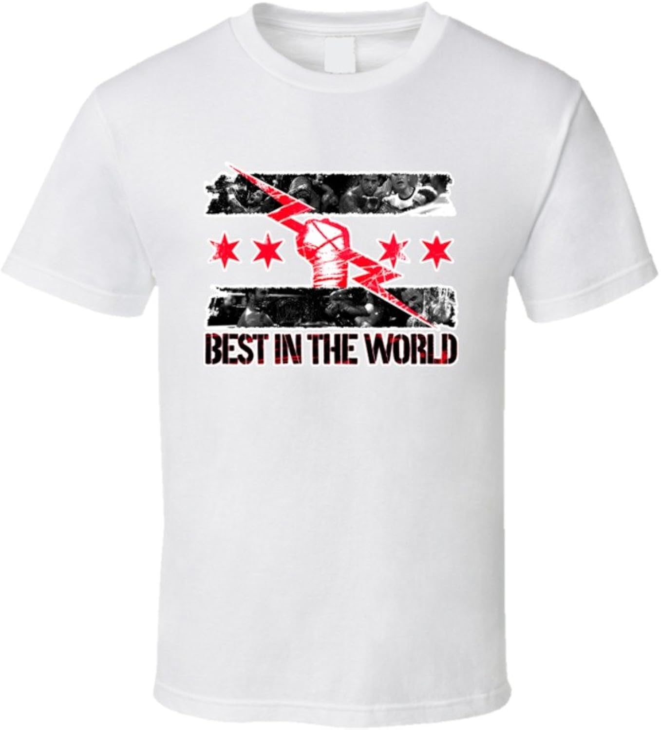 CM Punk Best in The World Wrestling - Adult & Kids T-Shirts, Sweatshirts & Hoodies apparel design preview 1