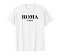 Roma Italia Preppy Italy Womens T-Shirt - Fun Novelty Design Men Women - T-Shirt, Sweatshirt, Hoodie