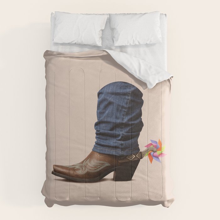 Funny Cowboy Comforter Gallery Image 6 - Adult & Kids T-Shirts, Sweatshirts & Hoodies apparel design preview 1