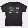 Cool Cats and Kittens - Adult & Kids T-Shirts, Sweatshirts & Hoodies apparel design preview 1
