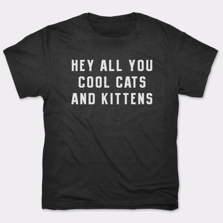 Cool Cats and Kittens - Adult & Kids T-Shirts, Sweatshirts & Hoodies apparel design preview 1