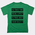 Real Life Or Fantasy? - Adult & Kids T-Shirts, Sweatshirts & Hoodies apparel design preview 1