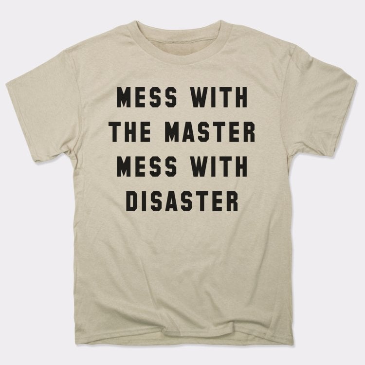 Master Disaster - Adult & Kids T-Shirts, Sweatshirts & Hoodies apparel design preview 1