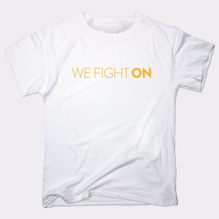 We Fight On - Adult & Kids T-Shirts, Sweatshirts & Hoodies apparel design preview 1