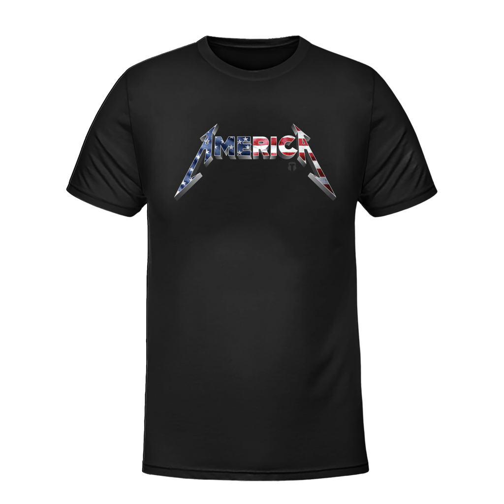 American Metal - Adult & Kids T-Shirts, Sweatshirts & Hoodies apparel design preview 1