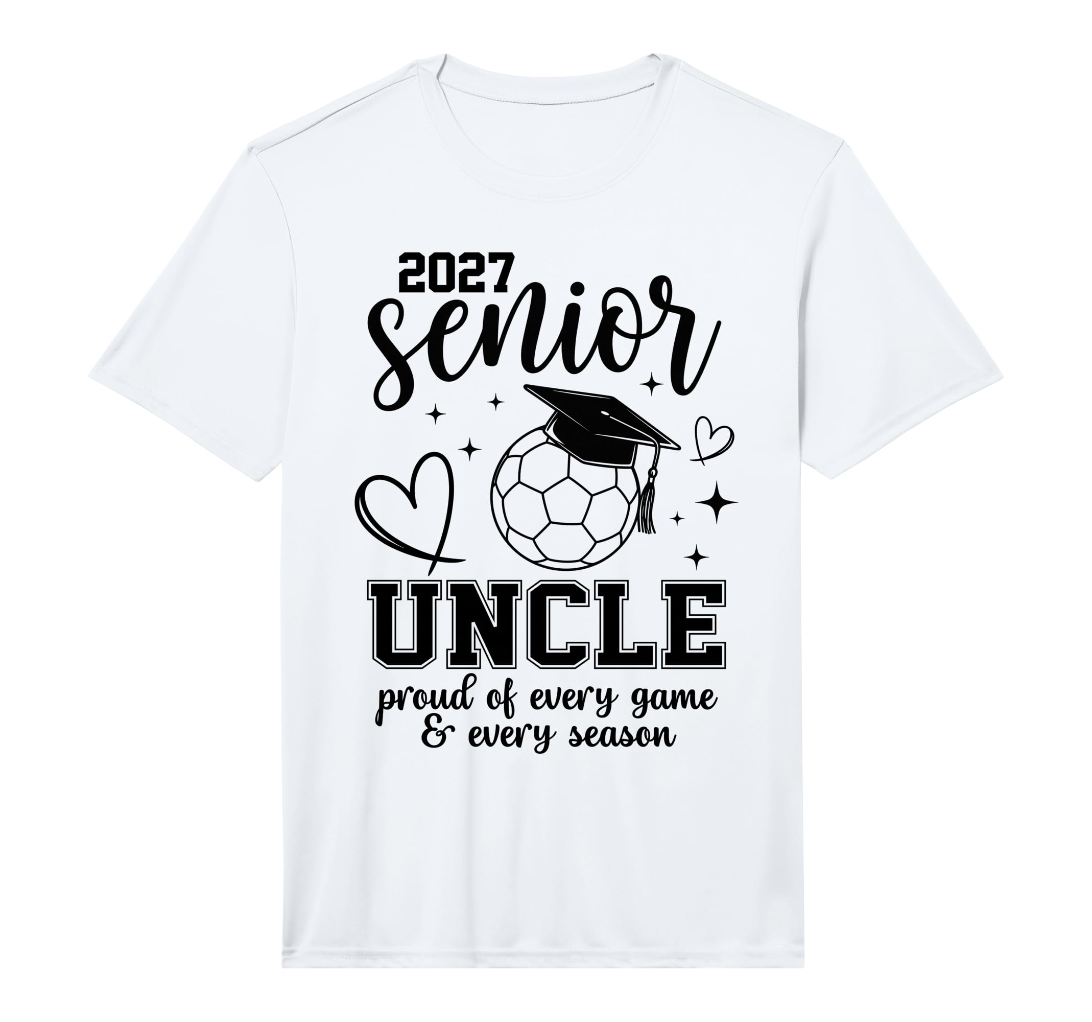2027 Senior Soccer Uncle Proud Family T-Shirt - Unique Graphic Unisex - T-Shirt, Sweatshirt, Hoodie