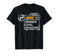 Grandpa Level Unlocked Est 2026 First T-Shirt - Novelty Apparel Unisex - T-Shirt, Sweatshirt, Hoodie