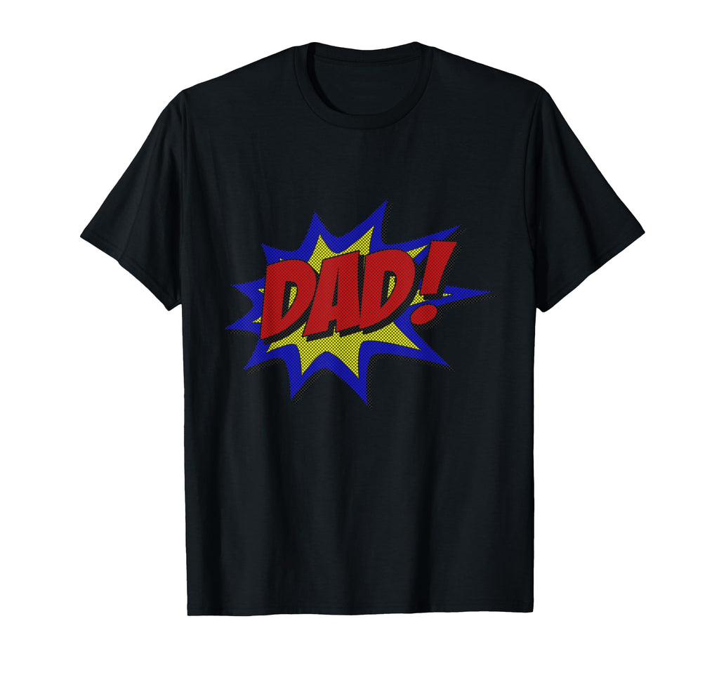 Dad Comic Book T-Shirt - Aesthetic Graphic for Adults - T-Shirt, Sweatshirt, Hoodie