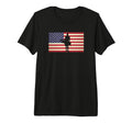Usa American Flag Golf Caddie Patriotic T-Shirt - Custom Art Print Unisex - T-Shirt, Sweatshirt, Hoodie