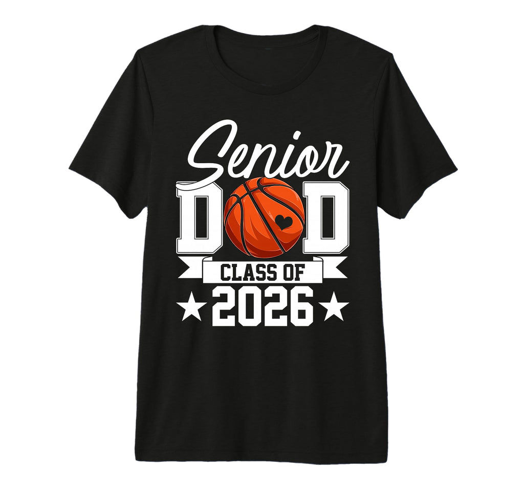 Senior Dad Class 2026 Graduate T-Shirt - Custom Art Print Unisex - T-Shirt, Sweatshirt, Hoodie