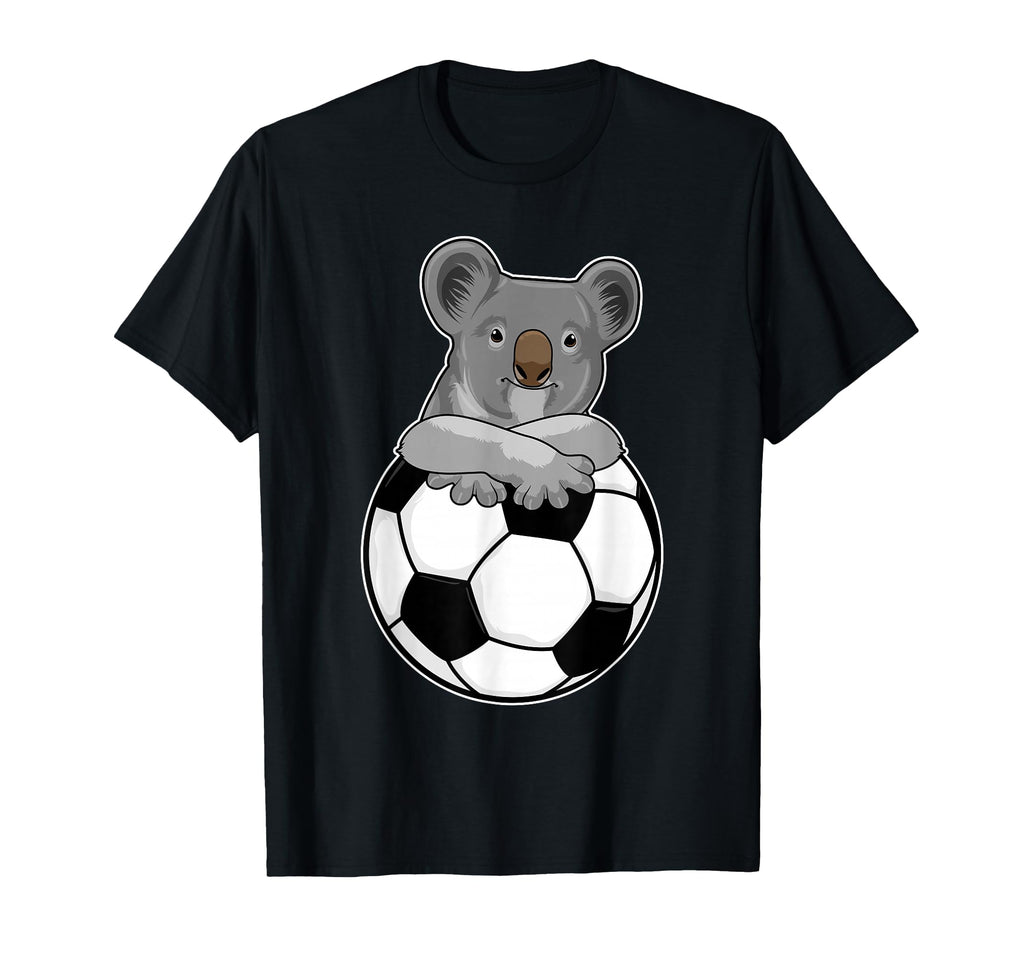 Koala Soccer Player Soccer Sports T-Shirt - Unique Graphic Men Women - T-Shirt, Sweatshirt, Hoodie