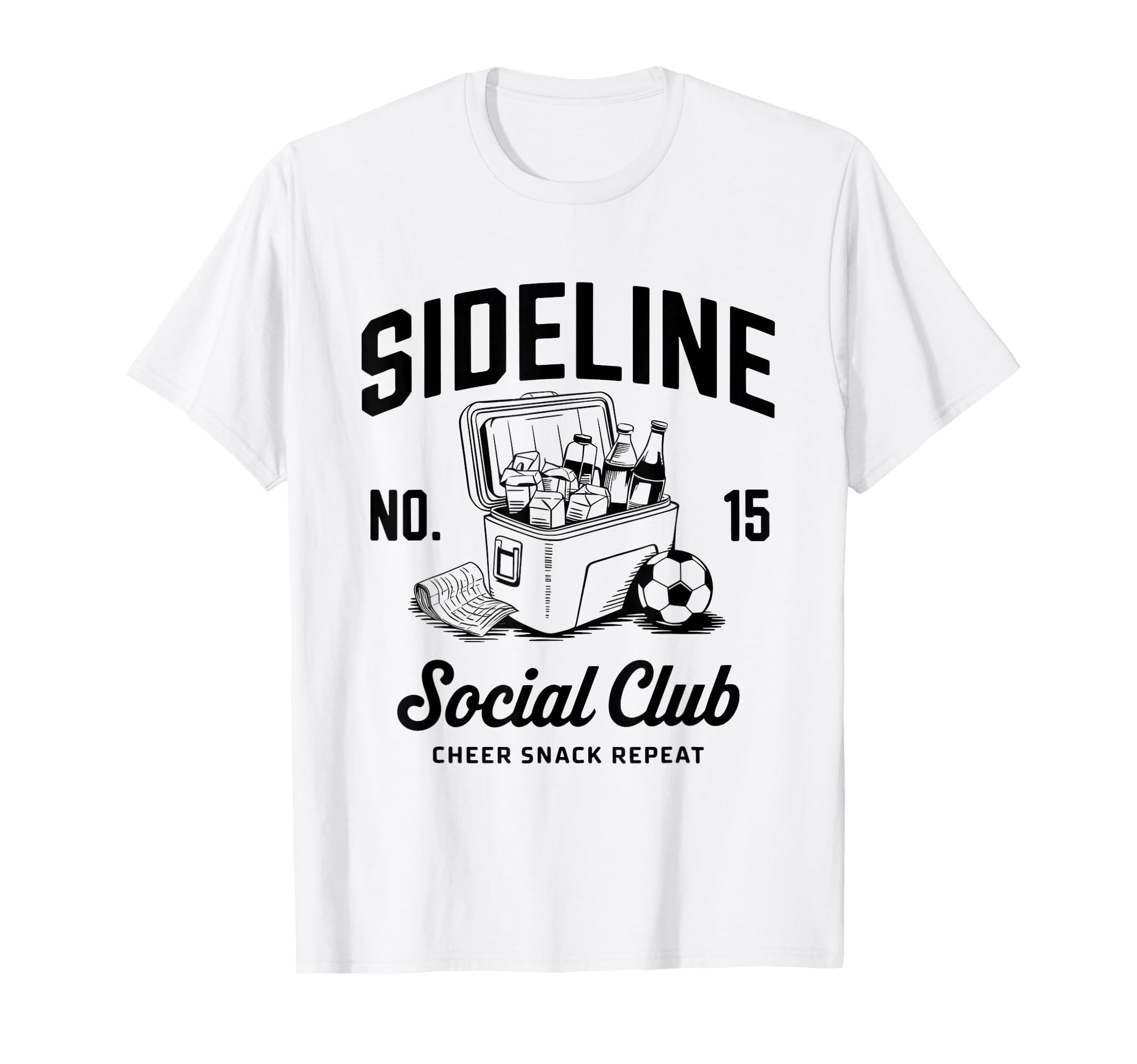 Sideline Social Club Soccer Mom Game T-Shirt - Novelty Apparel Men Women - T-Shirt, Sweatshirt, Hoodie