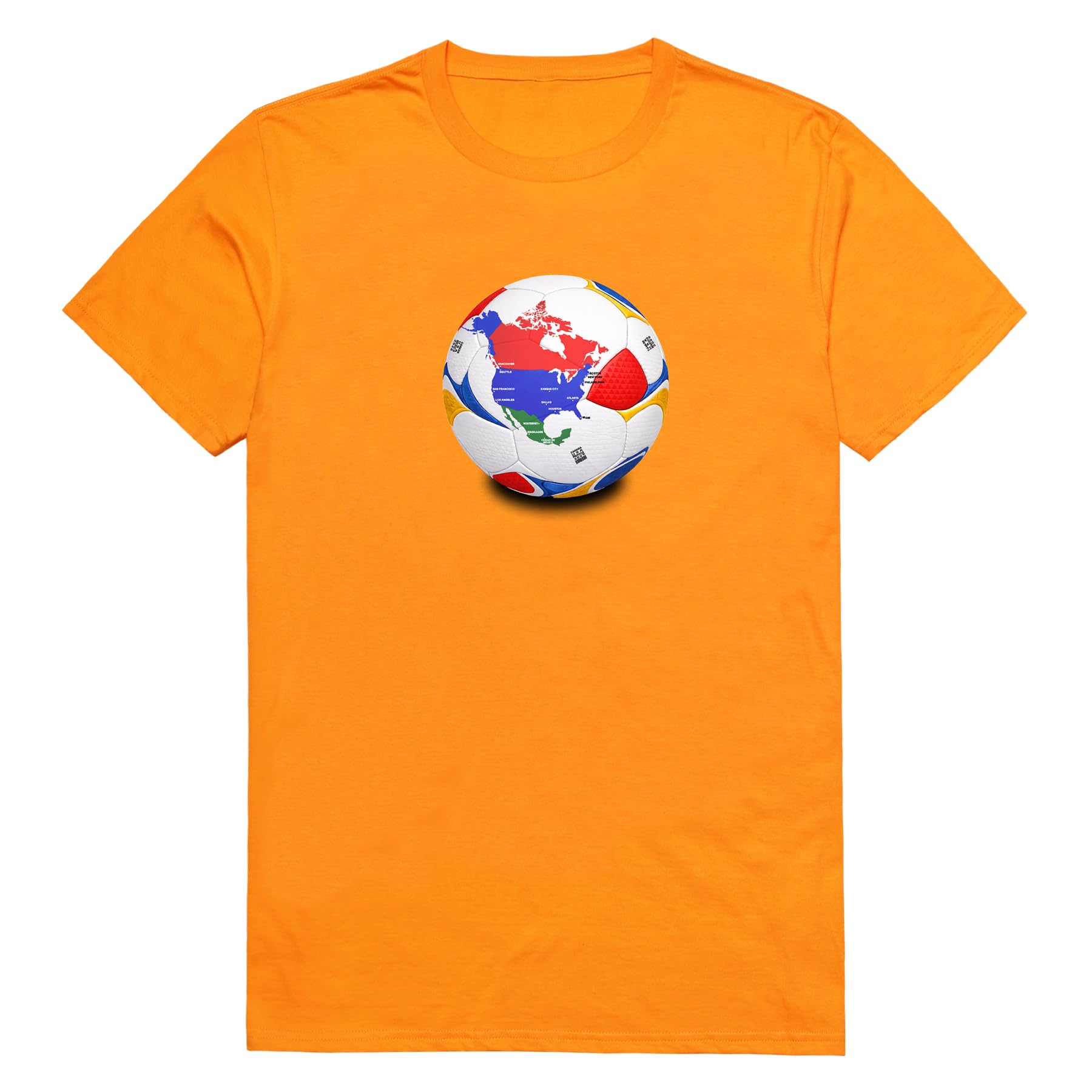 Soccer 2026 Tees World Ball Sweatshirt - Casual Everyday Wear for Adults - T-Shirt, Sweatshirt, Hoodie