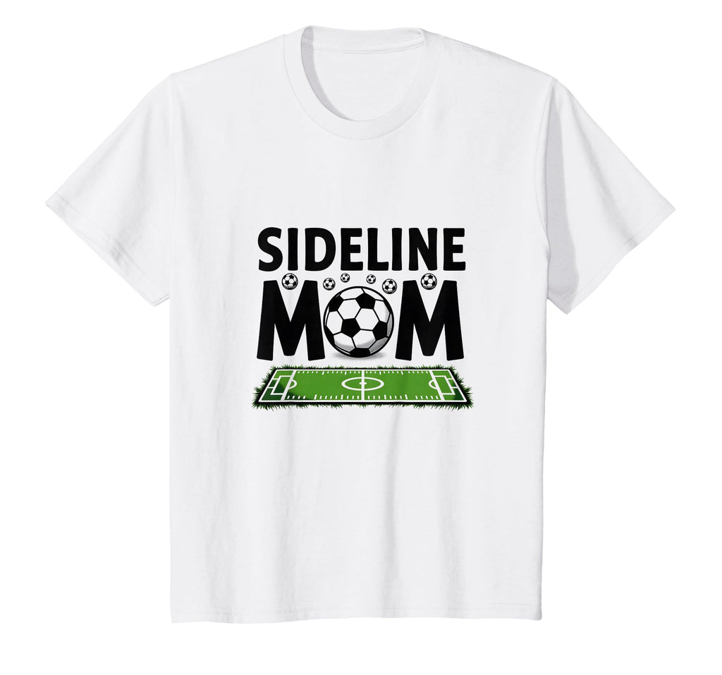 Soccer Mom Flag Football Sideline Sweatshirt - Trendy Graphic Unisex - T-Shirt, Sweatshirt, Hoodie