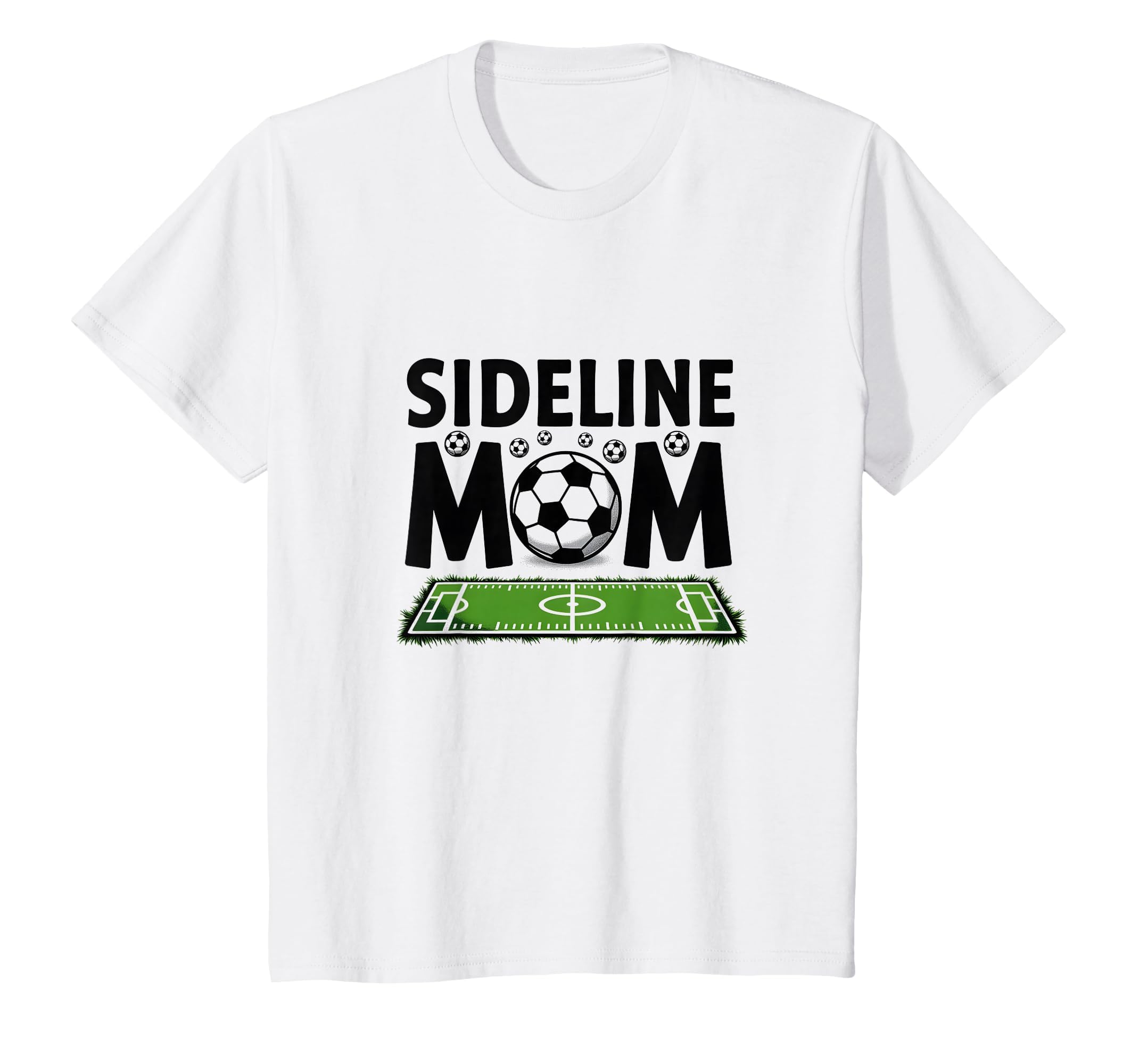 Soccer Mom Flag Football Sideline Sweatshirt - Trendy Graphic Unisex - T-Shirt, Sweatshirt, Hoodie