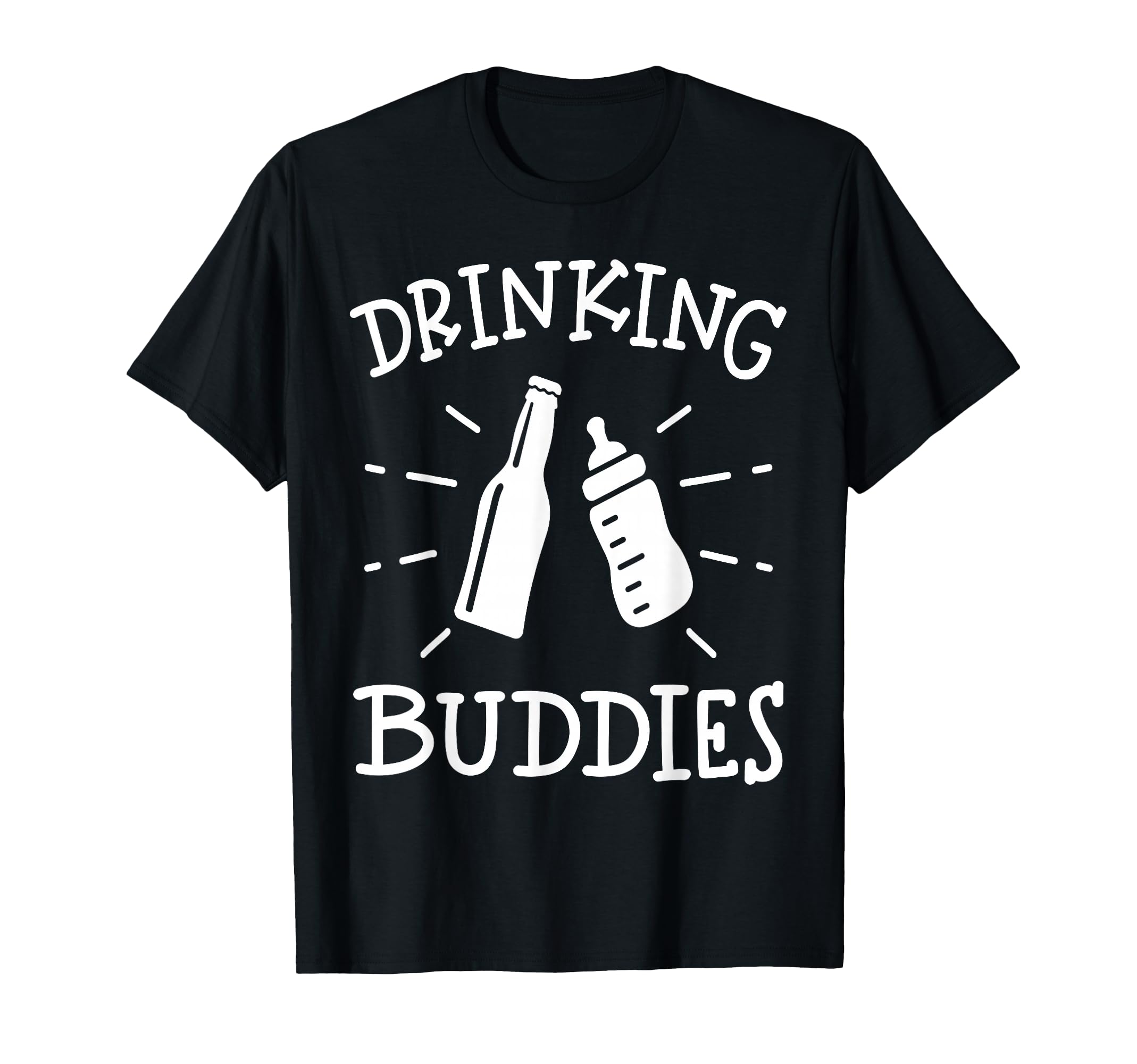 Drinking Buddies Family Matching T-Shirt - Casual Everyday Wear for Adults - T-Shirt, Sweatshirt, Hoodie