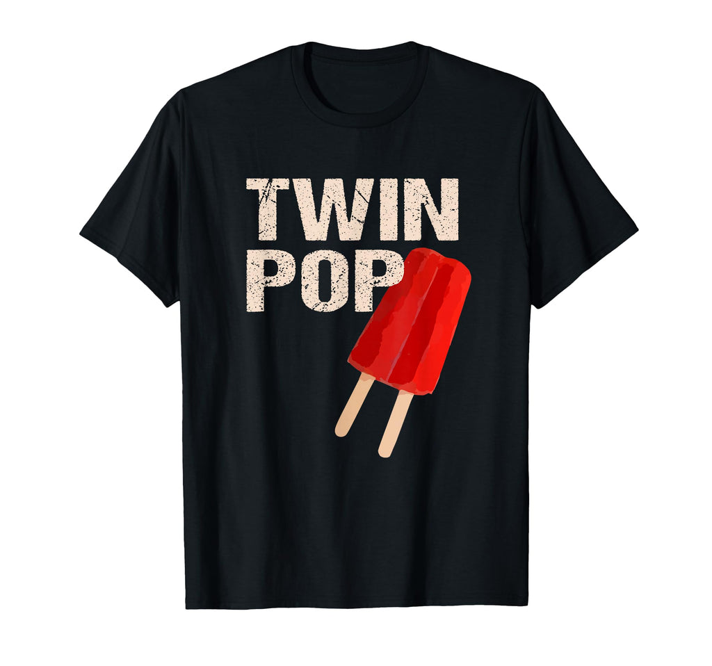 Twin Pop Gift Grandpa Twins Dad T-Shirt - Novelty Apparel Men Women - T-Shirt, Sweatshirt, Hoodie