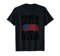 Proud Army Dad Raised Hero 4Th July T-Shirt - Aesthetic Graphic Men Women - T-Shirt, Sweatshirt, Hoodie