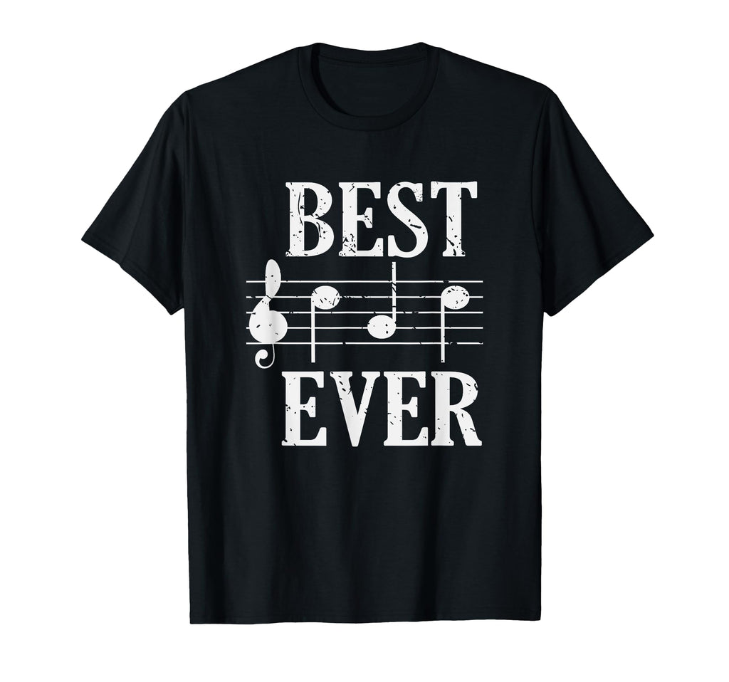 Best Dad Ever Musician Fathers Day T-Shirt - Aesthetic Graphic Unisex - T-Shirt, Sweatshirt, Hoodie